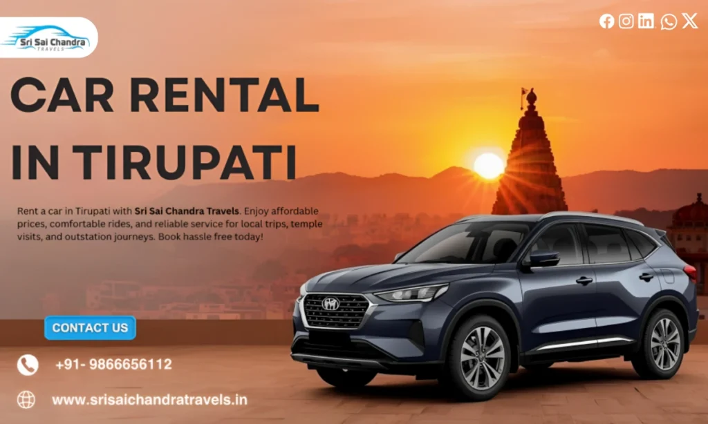car rental in tirupati
